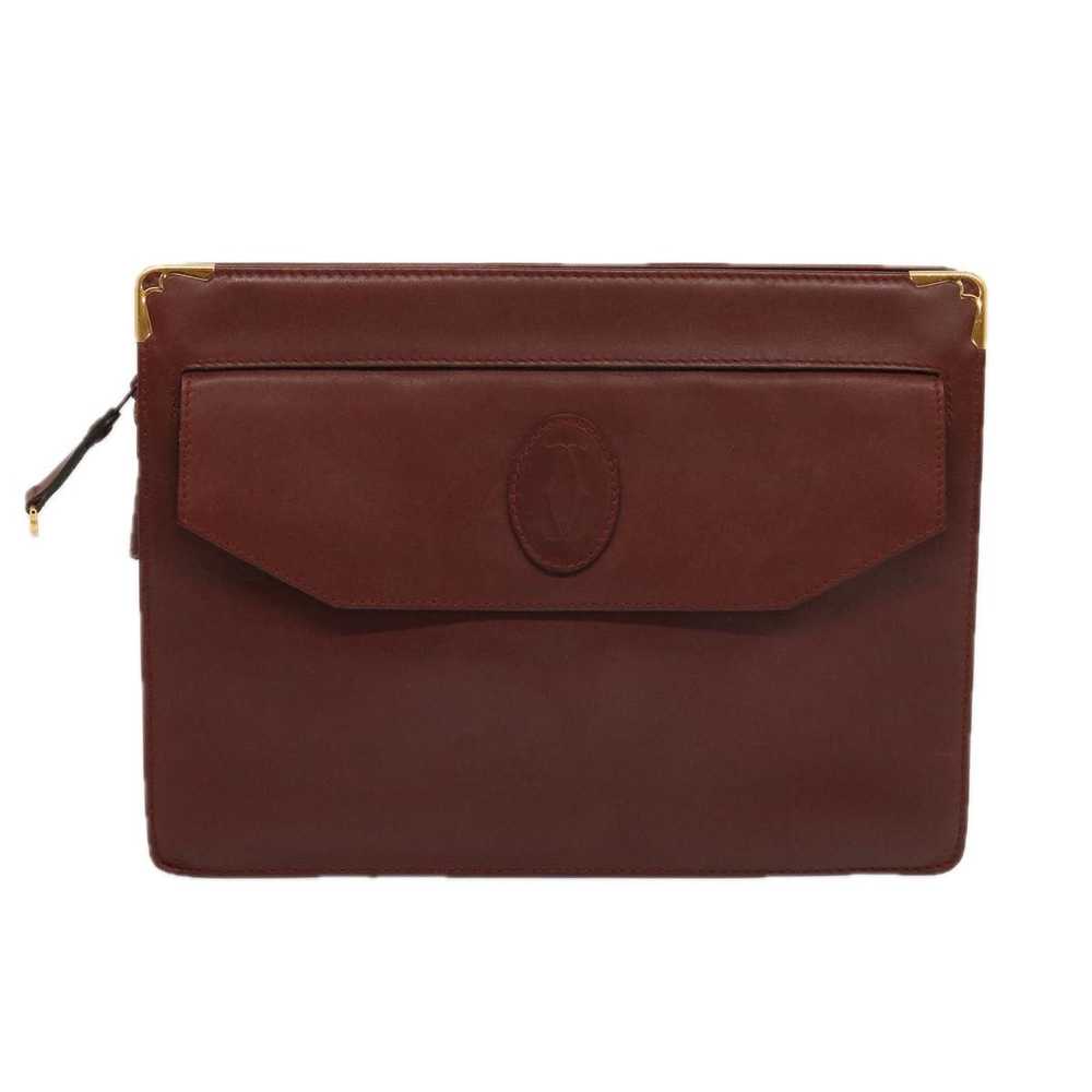 Cartier CARTIER Clutch Bag Shoulder Bag Leather 2… - image 2