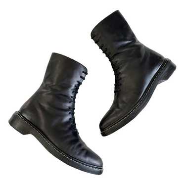 The Row Fara leather boots