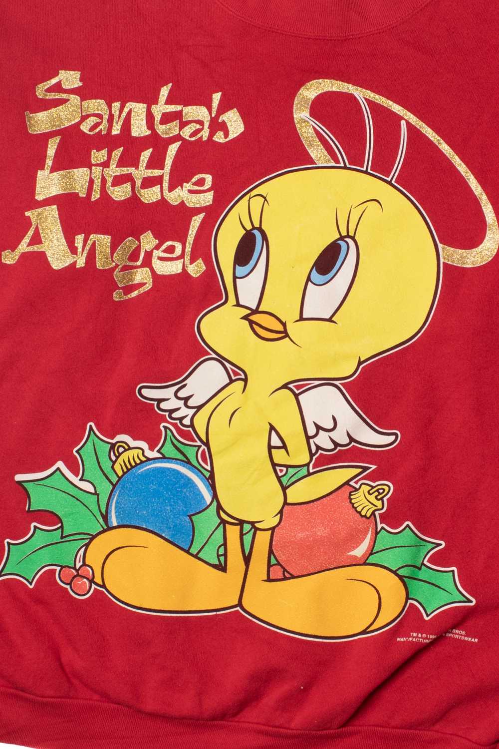 Vintage 1996 "Santas Little Angel" Tweety Bird Lo… - image 2