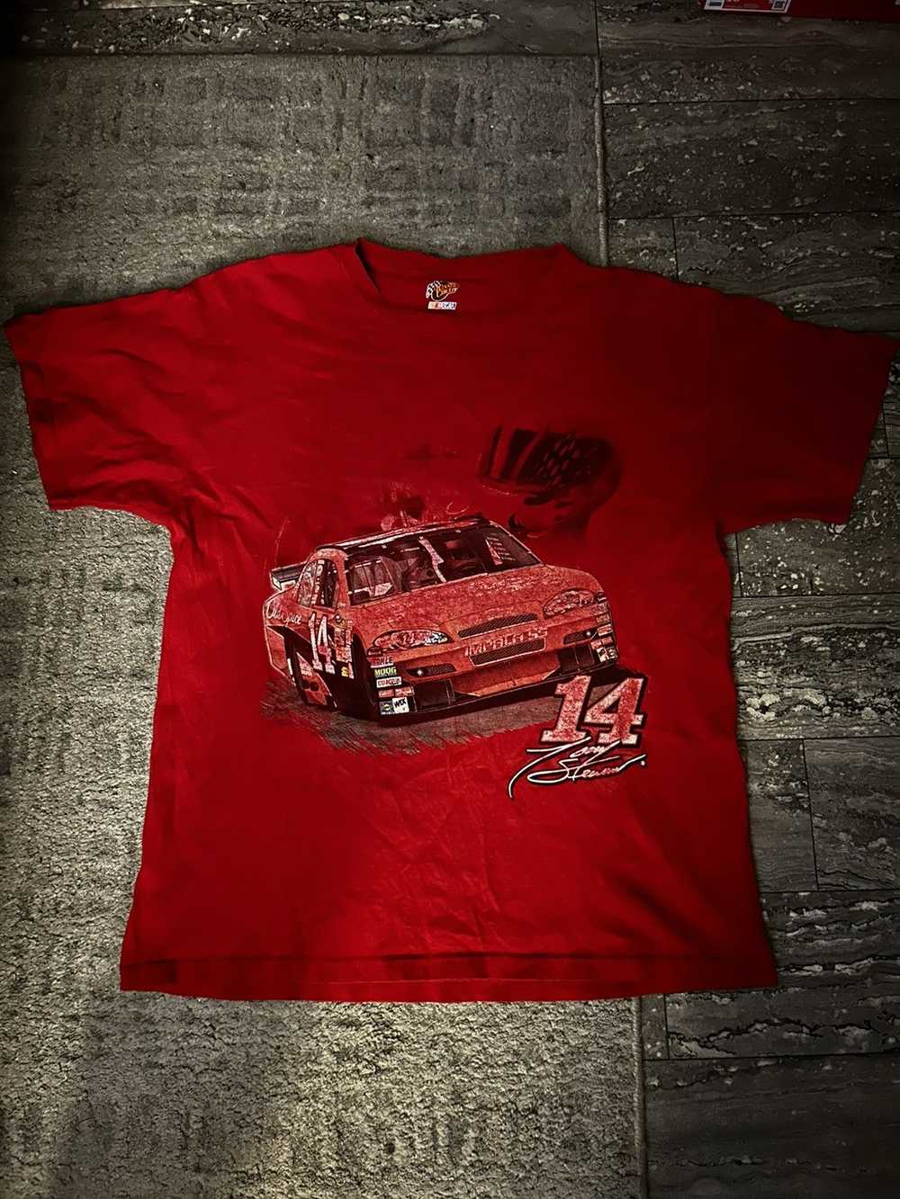 Vintage NASCAR Tony Stewart t-shirt - image 1