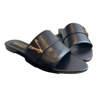 Versace Leather sandal
