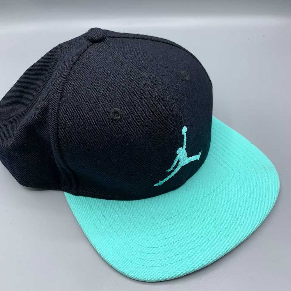 Jordan Brand Air Jordan Hat Men Black Blue Cement… - image 3