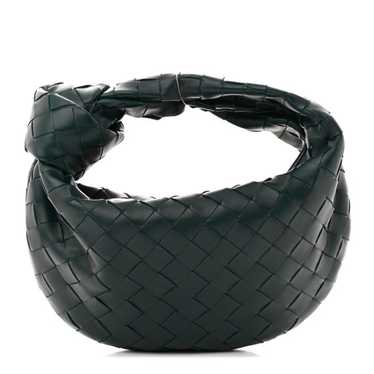 BOTTEGA VENETA Nappa Intrecciato Mini Jodie Dark … - image 1