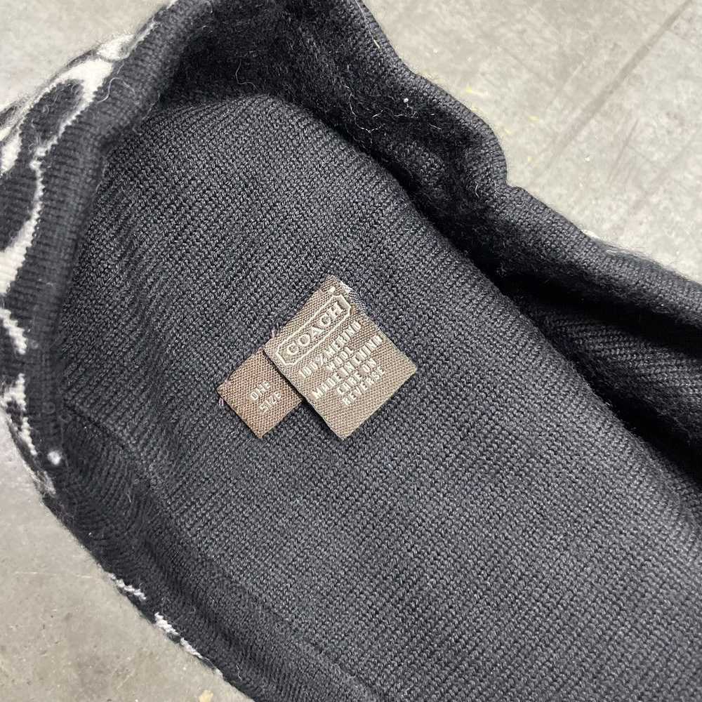 Coach × Streetwear Coach Monogram Repeat Wool Bea… - image 5