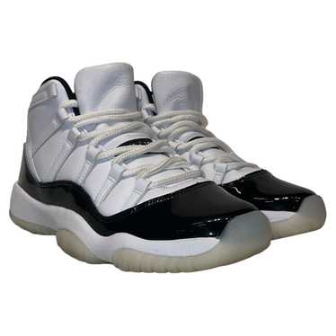 Jordan/Hi-Sneakers/US 6.5/Leather/WHT/JORDAN 11