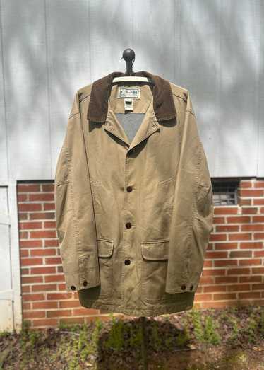 LL BEAN Lined Chore Jacket (L) | Used, Secondhand,
