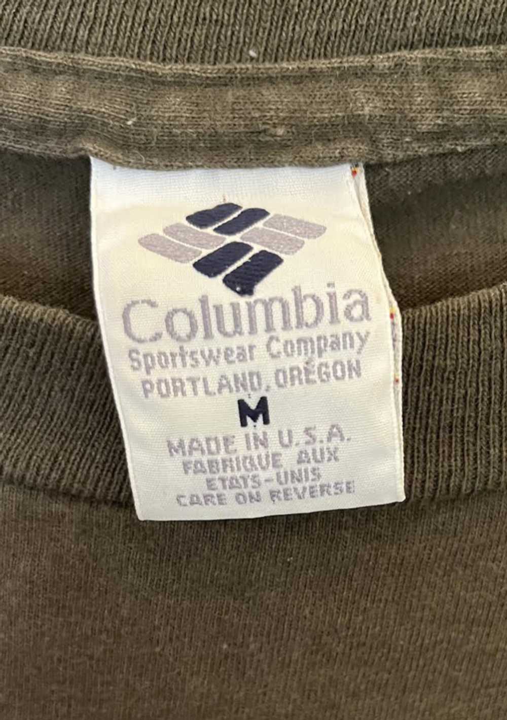 Columbia 1980's Convert Tee (M) | Used, Secondhan… - image 3