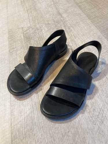 Allsaints Black Leather Sandals (37) | Used,…