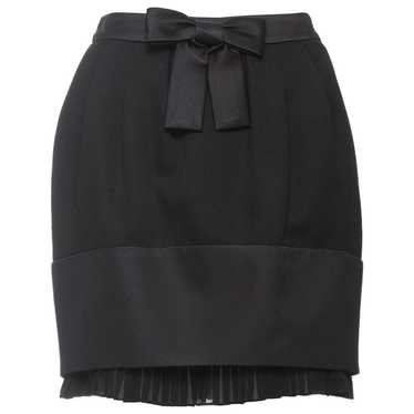 Roberto Cavalli Wool mini skirt