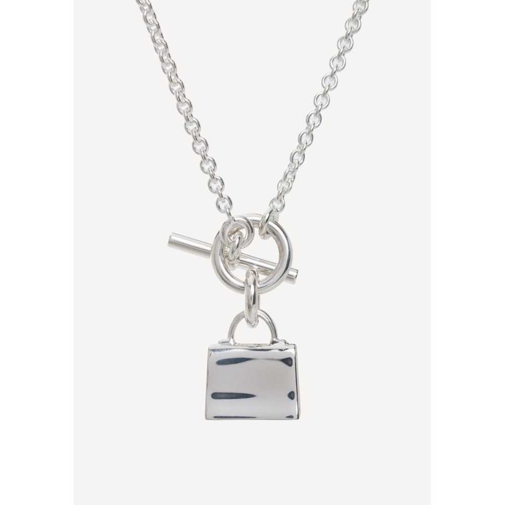 Hermès Amulette silver pendant - image 4