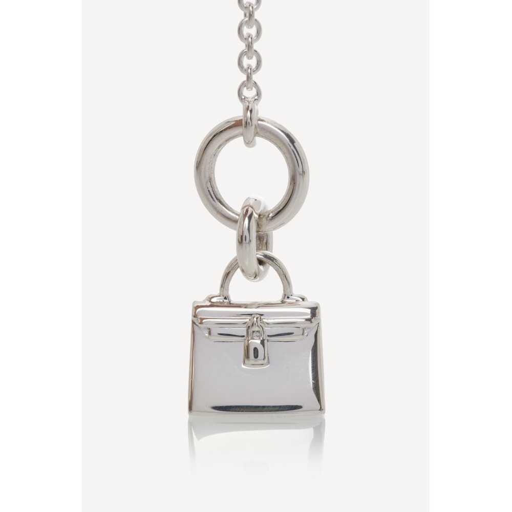 Hermès Amulette silver pendant - image 6