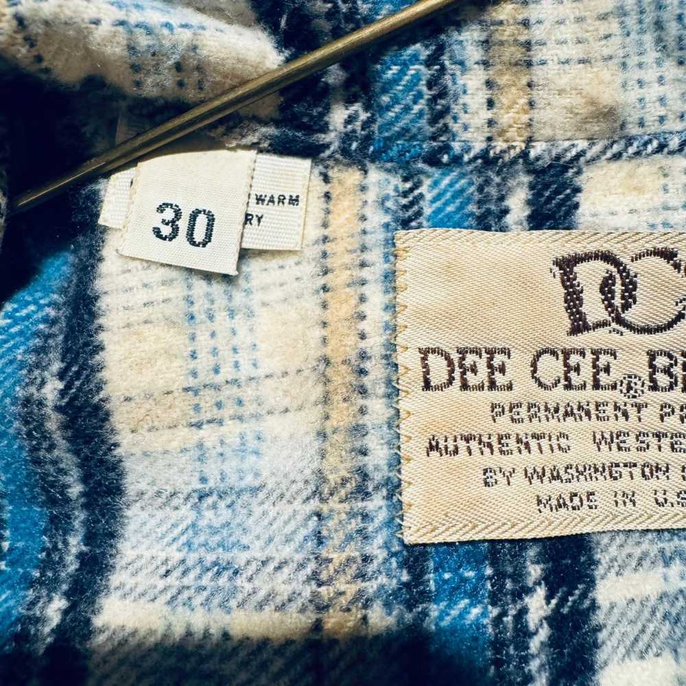 Vintage Dee Cee Flannel Shirt - image 2