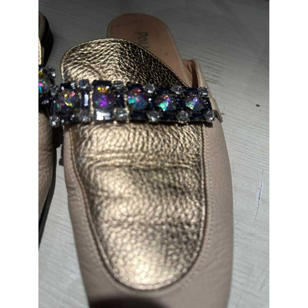 Pollini Leather flats - image 2