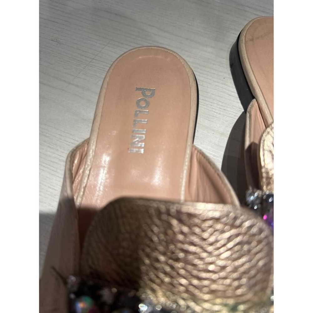 Pollini Leather flats - image 4