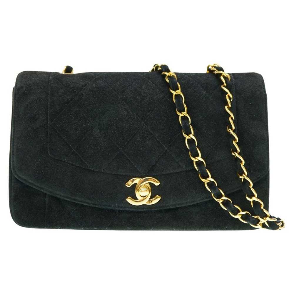 Chanel Chanel Diana 22 Suede Matelasse Chain Shou… - image 2