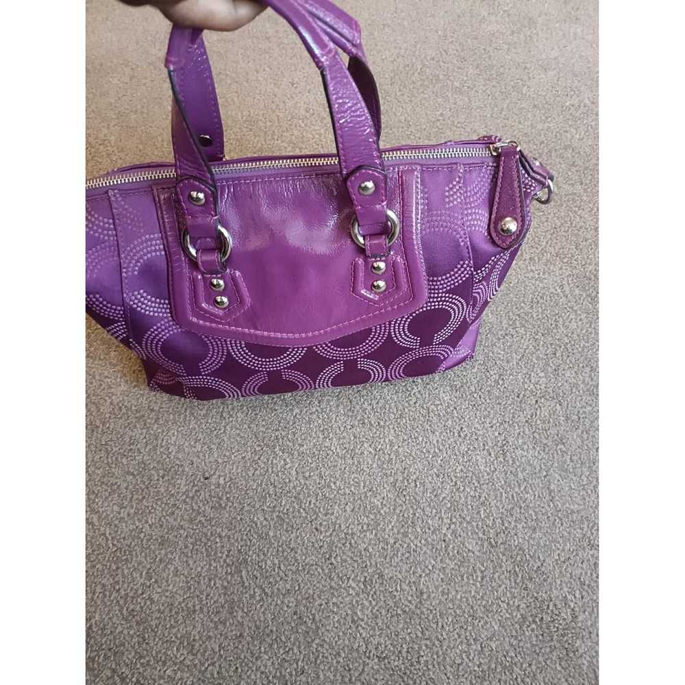 Coach Princess Street Dome Satchel cloth handbag - image 2