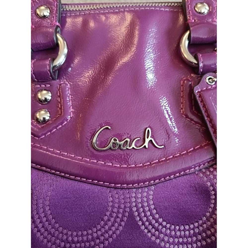 Coach Princess Street Dome Satchel cloth handbag - image 5