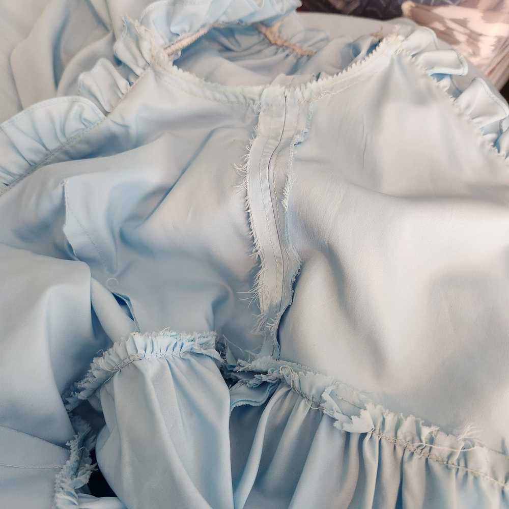 Vintage Prairie Puff Sleeve Princess Dress Pastel… - image 9