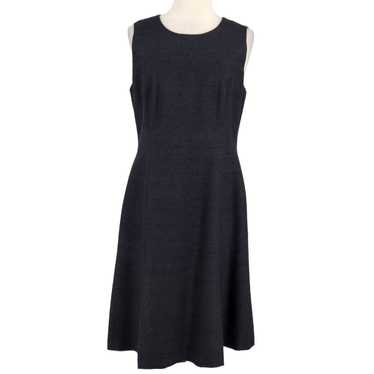 Talbots Textured Silk A Line Dress with Inverted … - image 1