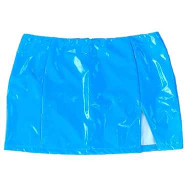 Tiger Mist Patent leather mini skirt - image 1