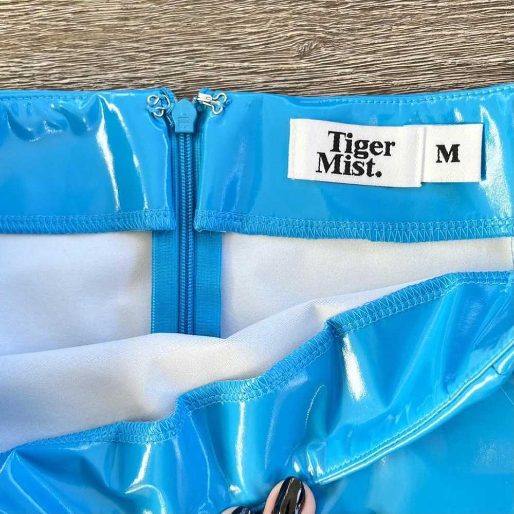 Tiger Mist Patent leather mini skirt - image 3