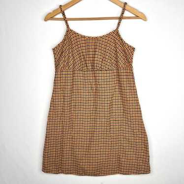 Wild Fable 90s Style Plaid Babydoll Dress Small - image 1
