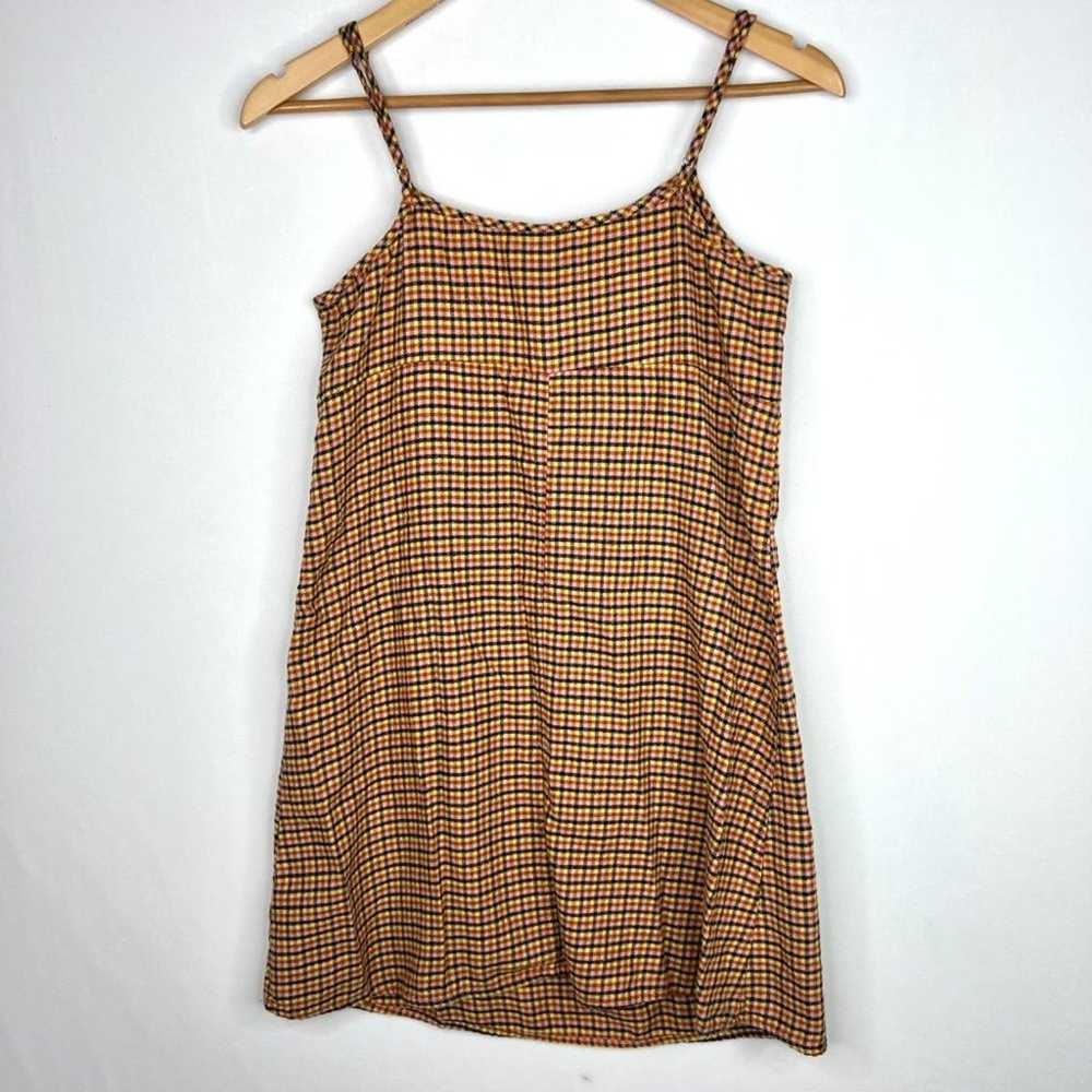 Wild Fable 90s Style Plaid Babydoll Dress Small - image 2
