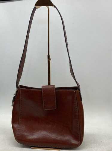 Fossil Vintage Brown Leather Shoulder Bag - Classi