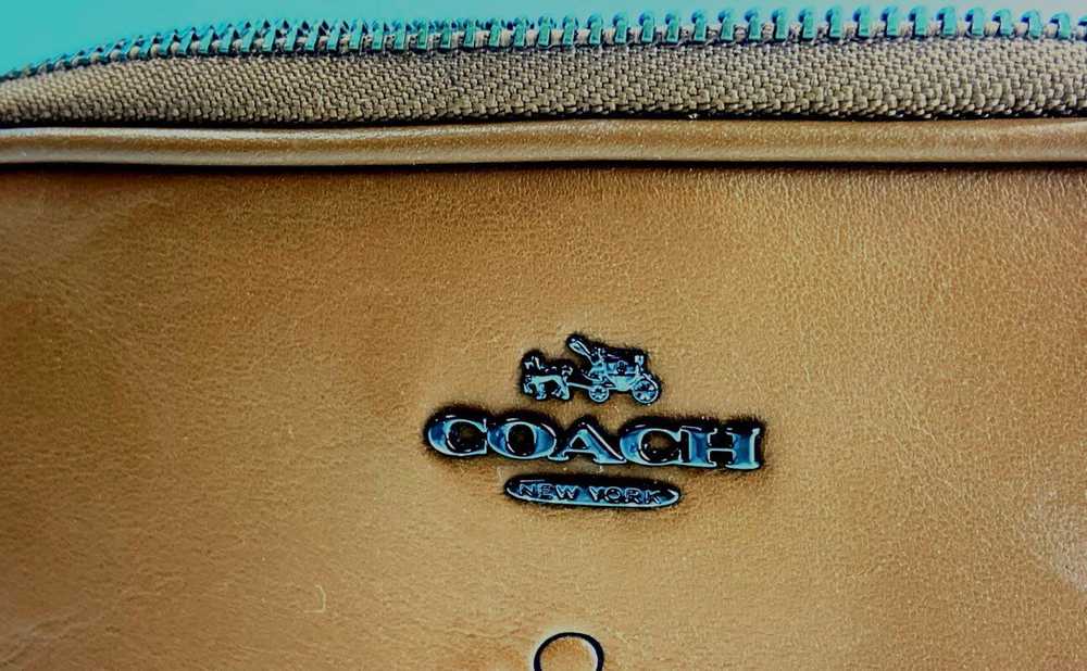 COACH 56268B Mickey Mouse Brown Leather Crossbody… - image 2