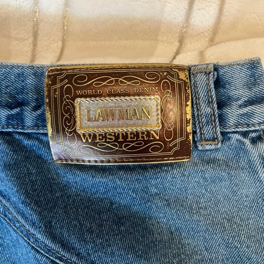 vintage lawman jeans - image 3