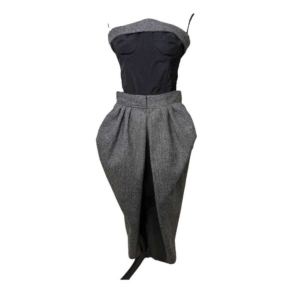 Maison Martin Margiela Wool mid-length dress - image 1