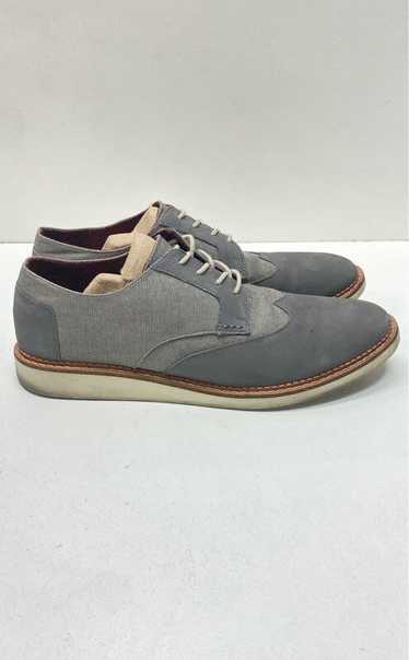 Toms Canvas Oxford Lace Up Shoes Grey 12
