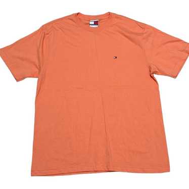 Tommy Hilfiger Men’s T Shirt Medium Orange Classic