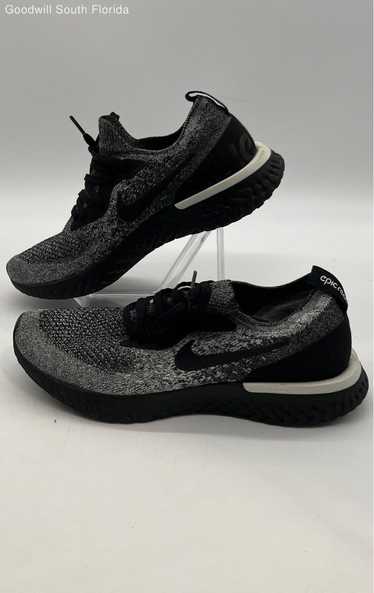 Nike Epic React Womens Gray Black Sneakers Size 9.