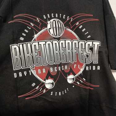 VTG 2001 TRI-CITY CYCLES Biketoberfest T-Shirt SZ 