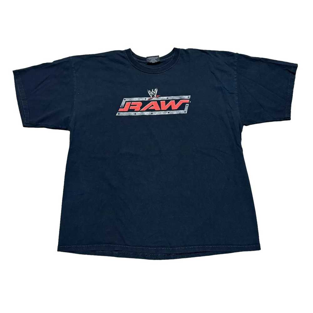 Vintage Y2K Shirt Mens XXL WWE Raw Brand Wrestlin… - image 1