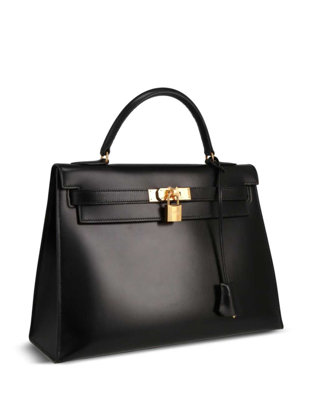 Hermès Pre-Owned 1989 Kelly 32 handbag - Black - image 3