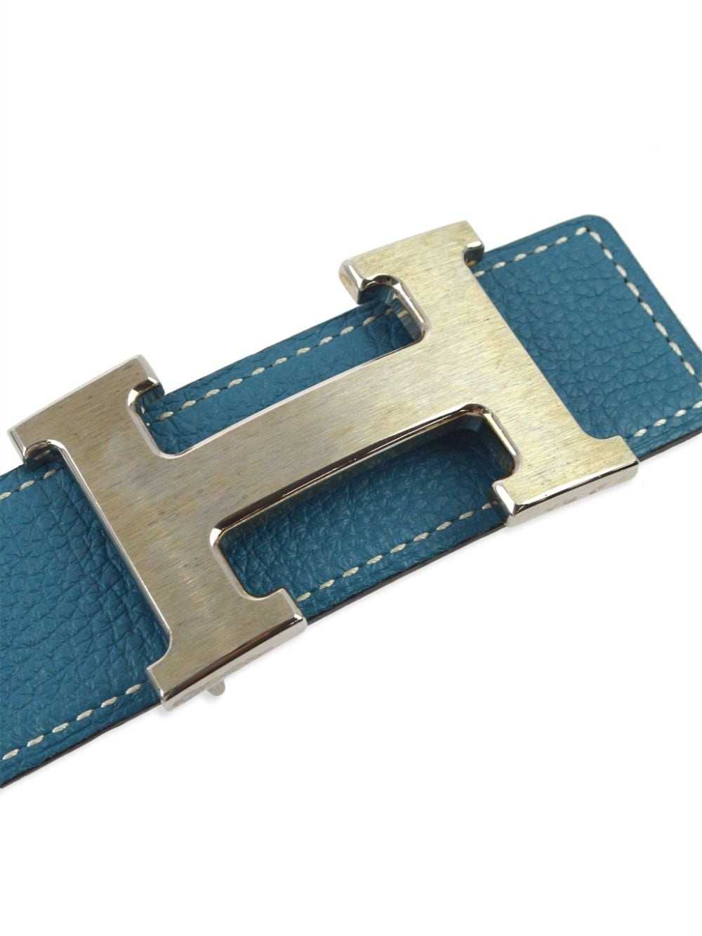 Hermès Pre-Owned 2011 Constance reversible belt -… - image 2