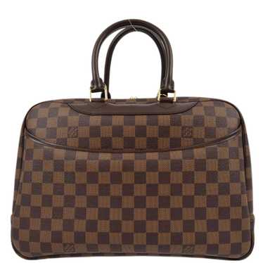 LOUIS VUITTON 2006 Damier Deauville Bowling Vanit… - image 1