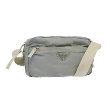 PRADA Shoulder Bag Nylon Light Blue Auth 69234 - image 1