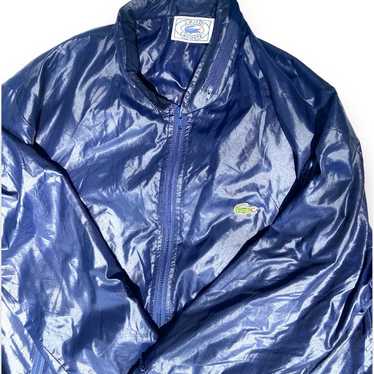 Vintage IZOD LACOSTE Blue Bomber Jacket