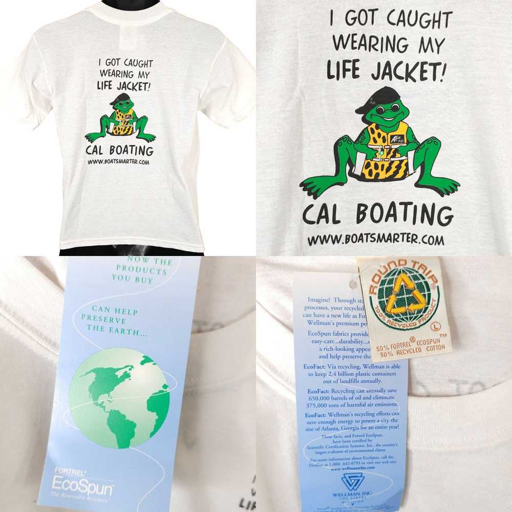 Alife Vintage Boating Frog T Shirt Mens Size XS W… - image 4