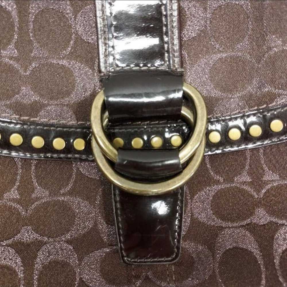 Coach Signature Studded Messenger Bag - image 3