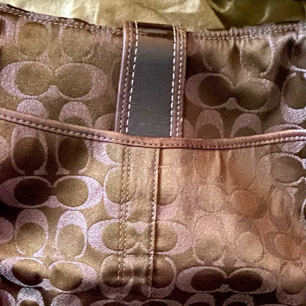 Coach Signature Studded Messenger Bag - image 8