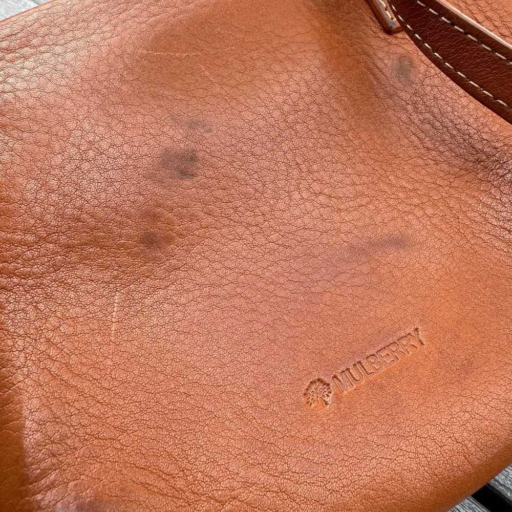 Vintage Mulberry Leather Crossbody/Shoulder Bag - image 3