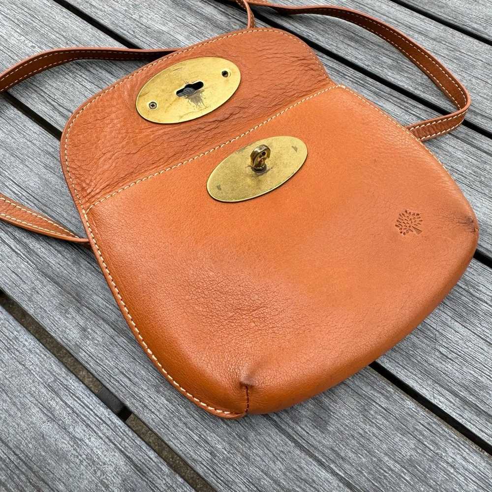 Vintage Mulberry Leather Crossbody/Shoulder Bag - image 7