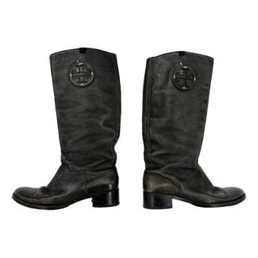 Tory Burch Leather riding boots