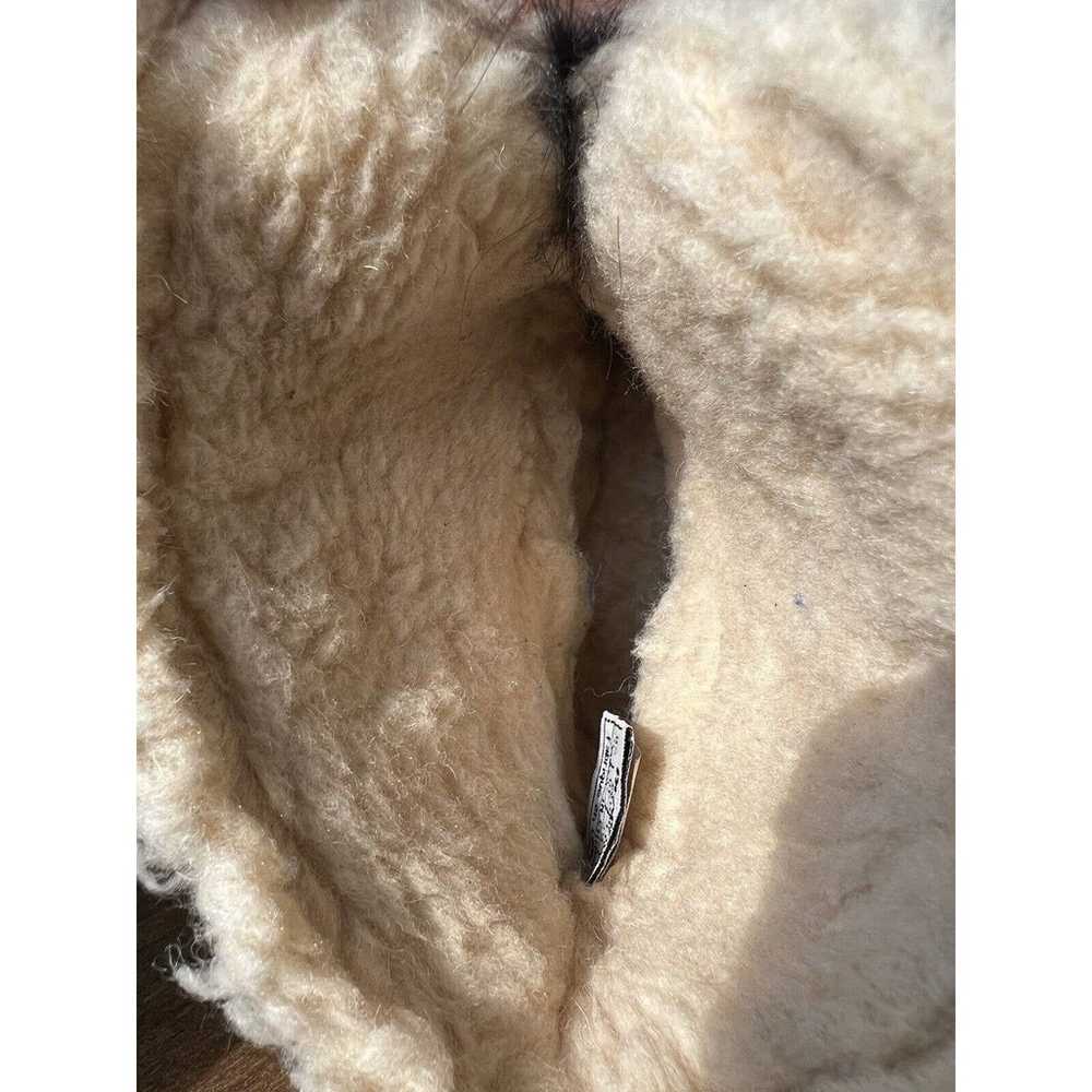 BearPaw Womens Boots Size 8 Libby Suede Sheepskin… - image 11