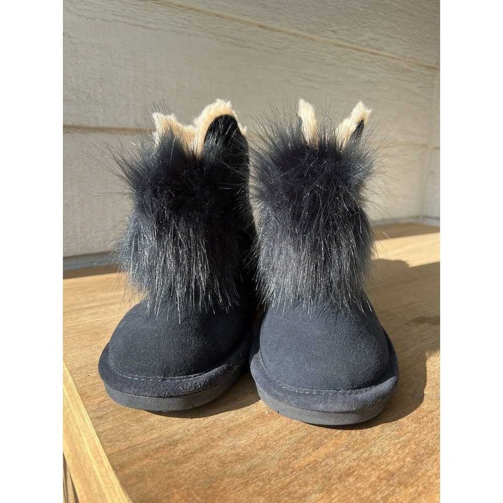 BearPaw Womens Boots Size 8 Libby Suede Sheepskin… - image 1