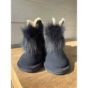 BearPaw Womens Boots Size 8 Libby Suede Sheepskin… - image 1